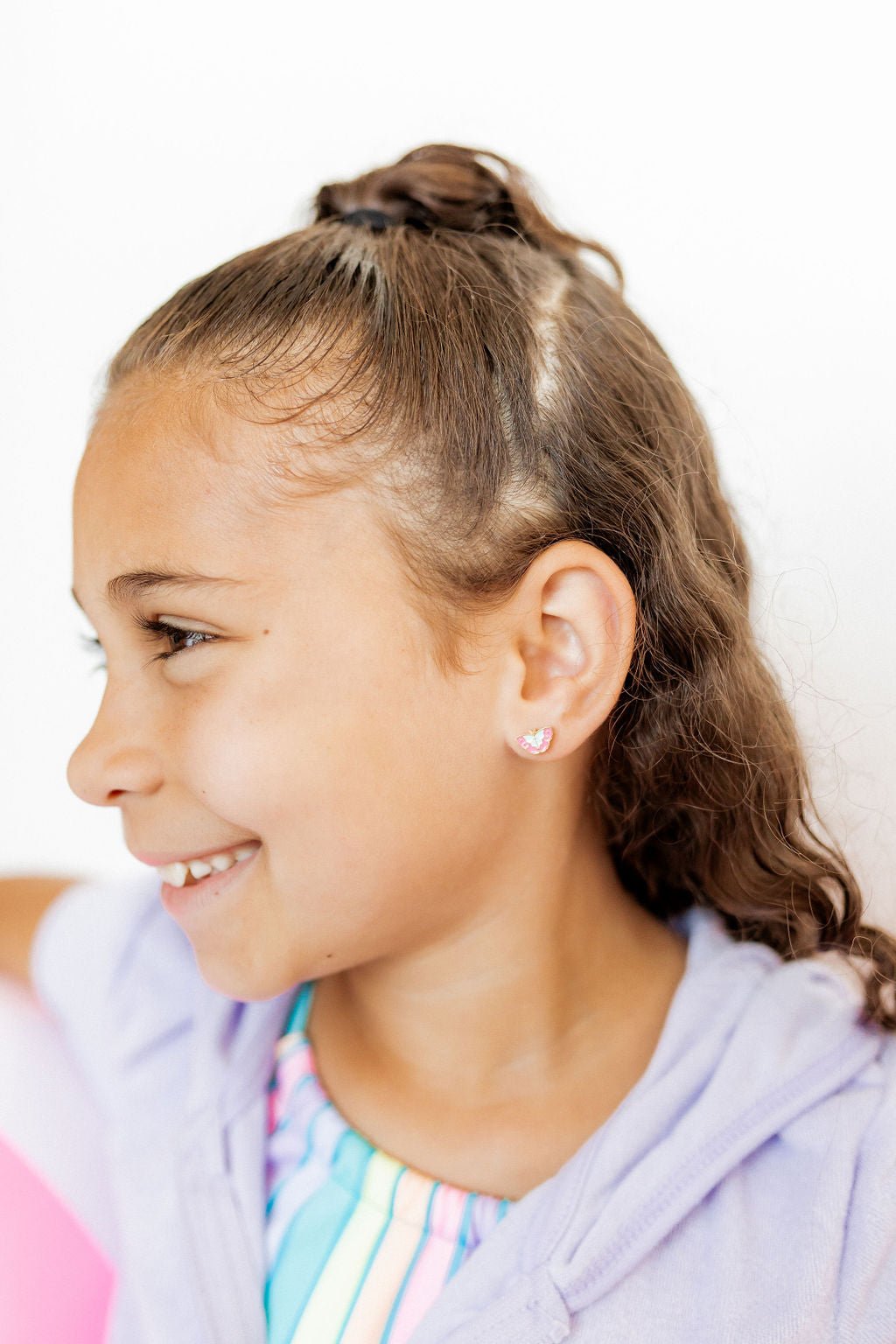 Screwback Stud Earrings - Blakely Butterfly - Shop LINNY CO