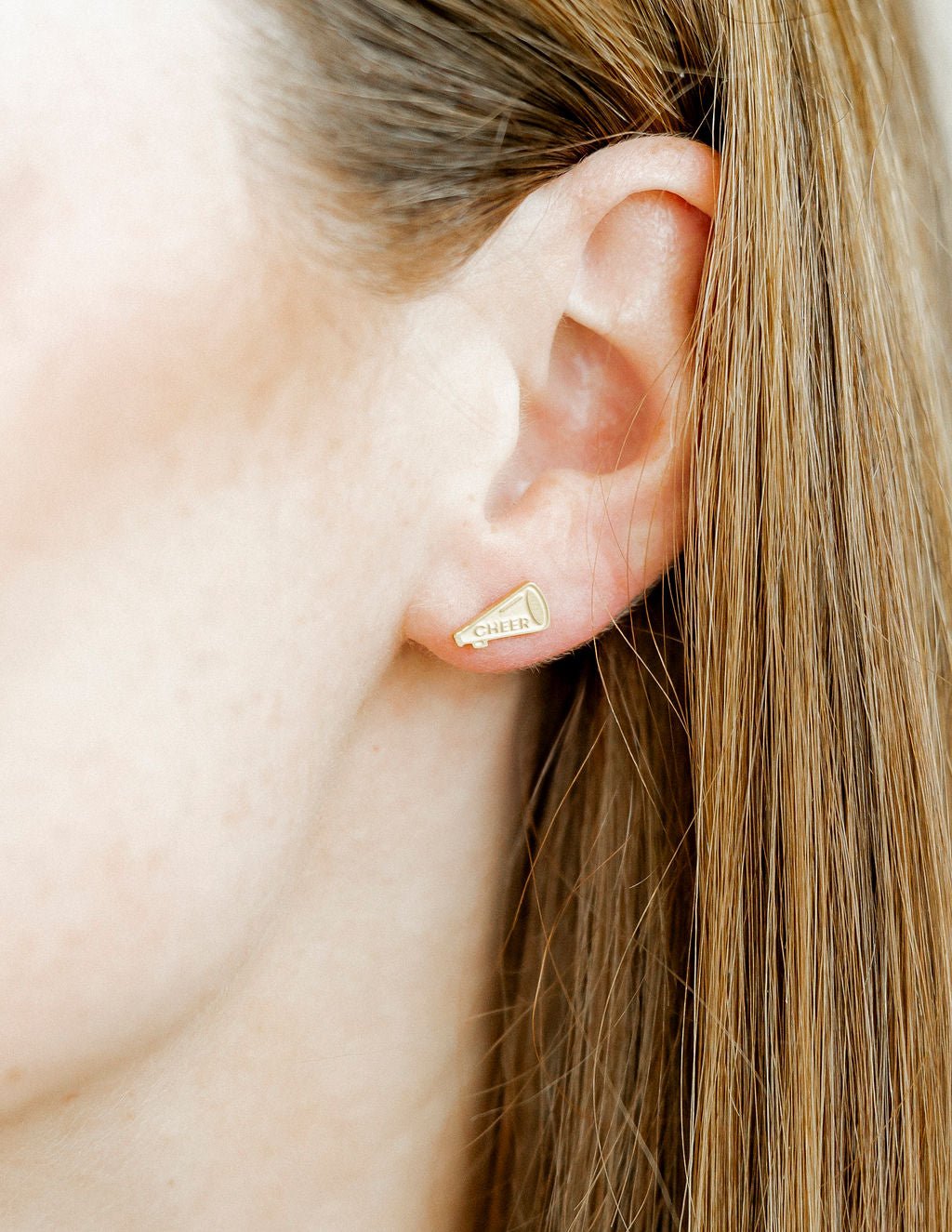 Screwback Stud Earrings - Cheer - Shop LINNY CO