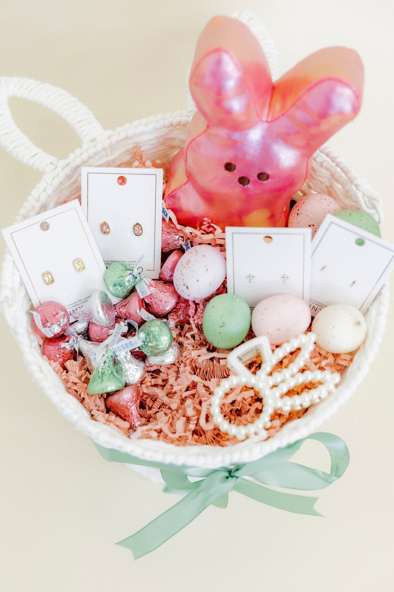 Screwback Stud Earrings - Clara Cross Pearl - Shop LINNY CO