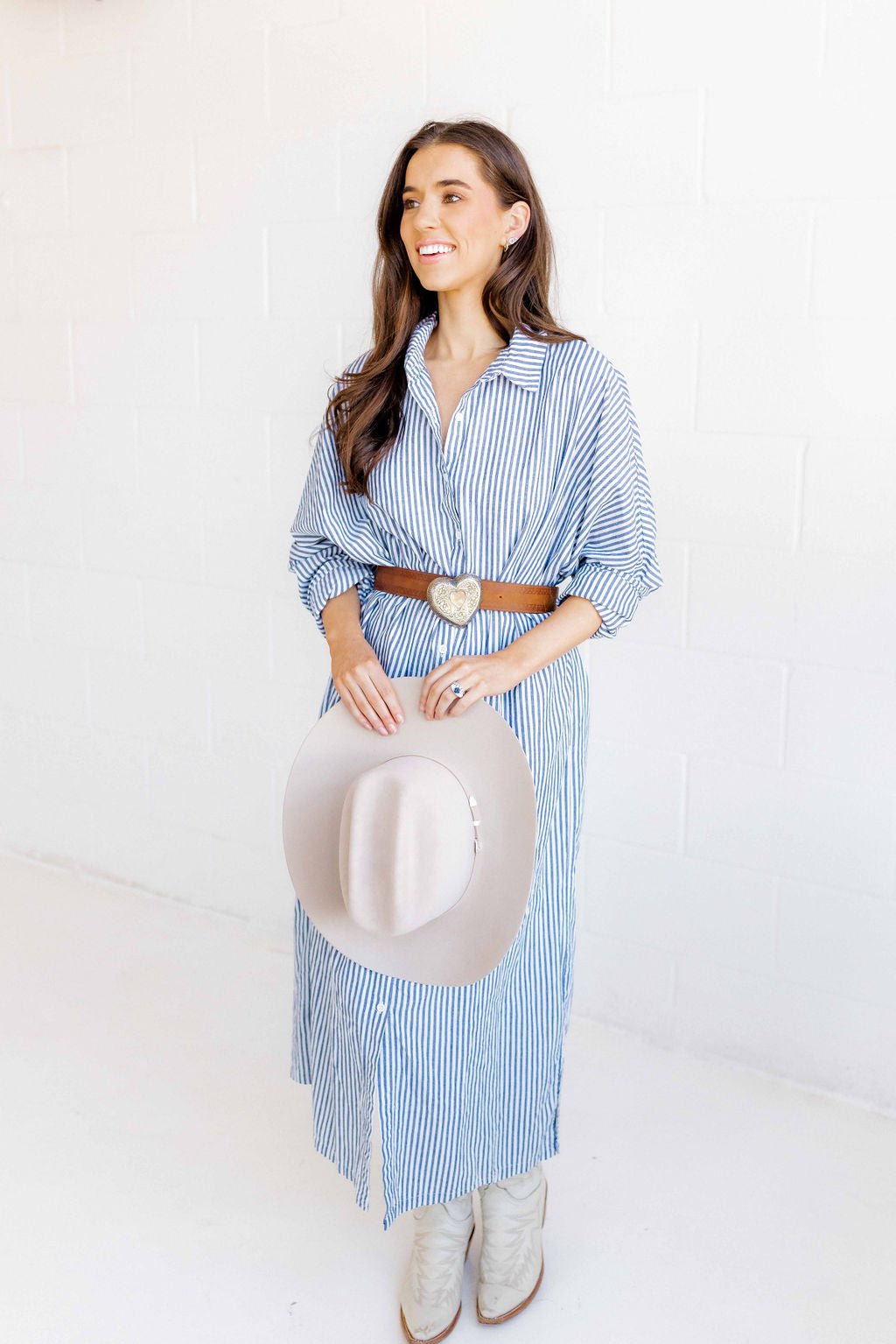 Screwback Stud Earrings - Clara Cross Silver - Shop LINNY CO