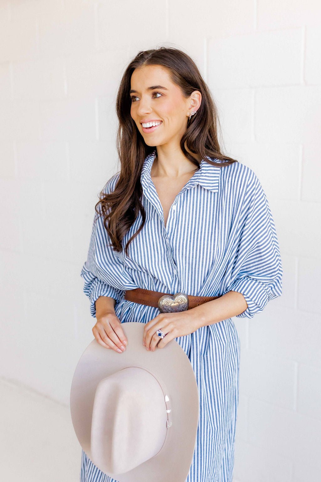 Screwback Stud Earrings - Clara Cross Silver - Shop LINNY CO