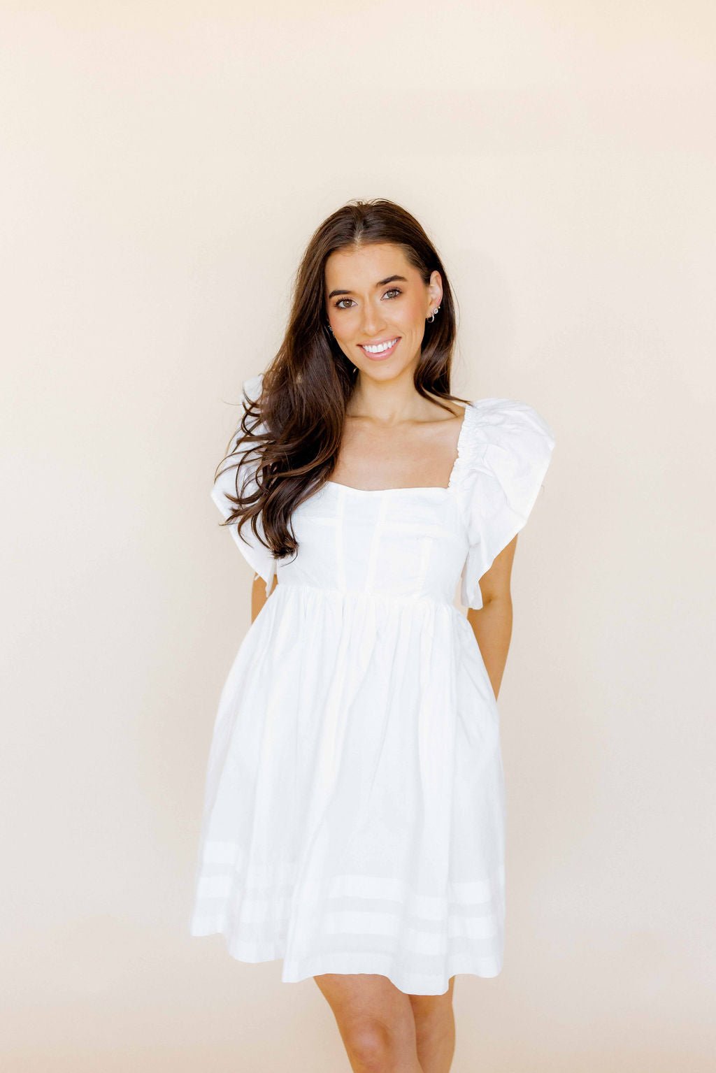 Screwback Stud Earrings - Cooper Clear - Shop LINNY CO