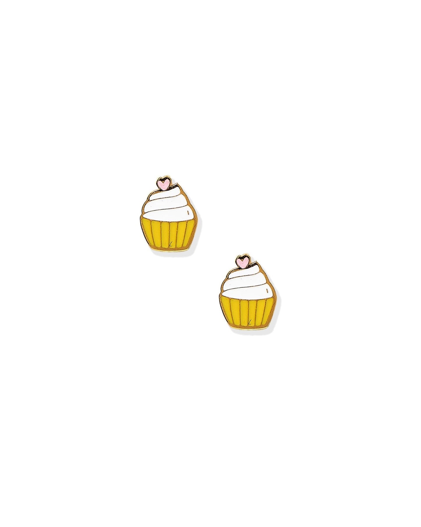 Screwback Stud Earrings - Cupcake - Shop LINNY CO