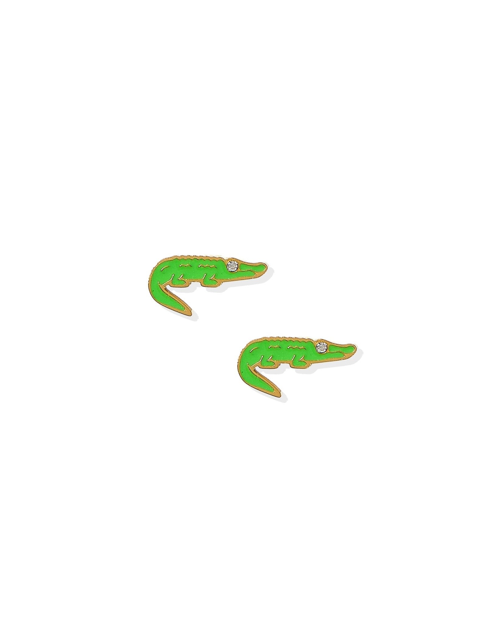 Screwback Stud Earrings - Gator - Shop LINNY CO