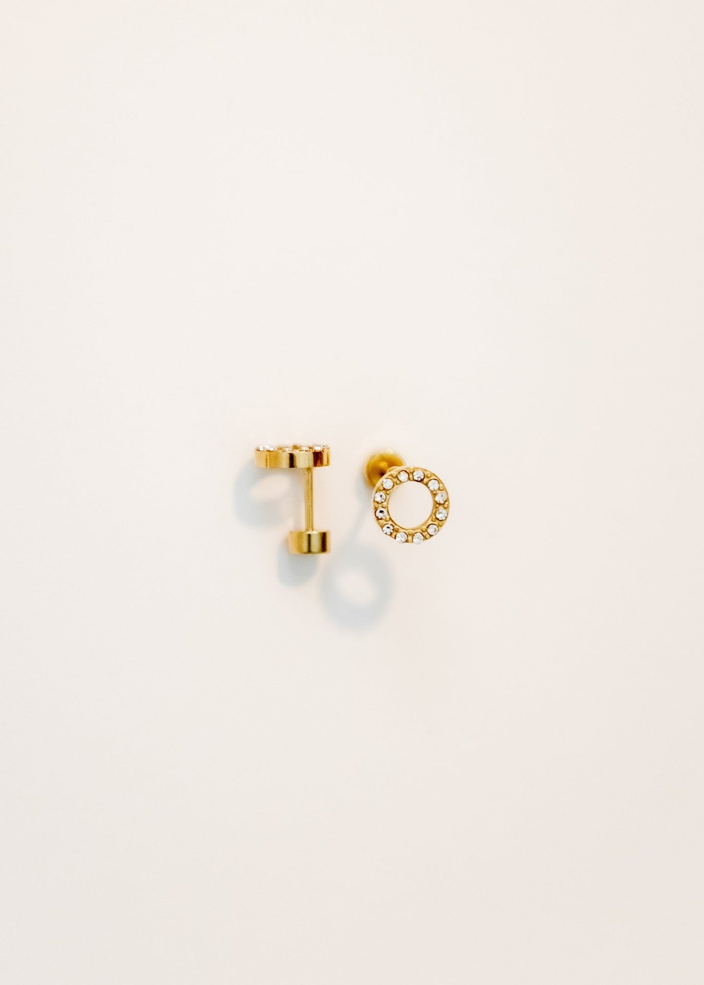Screwback Stud Earrings - Lainey Gold - Shop LINNY CO