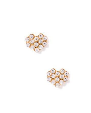 Screwback Stud Earrings - Leo Clear - Shop LINNY CO