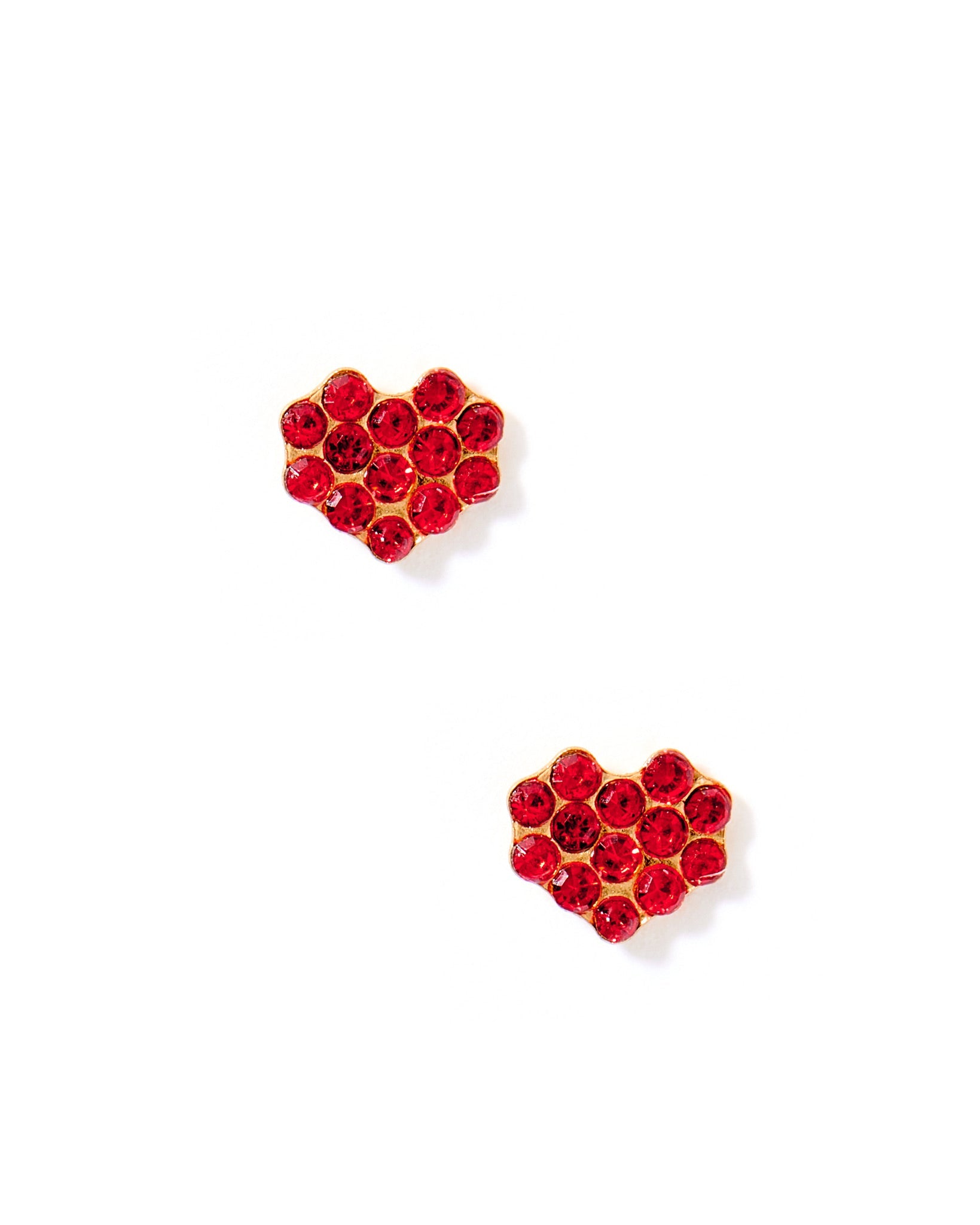 Screwback Stud Earrings - Leo Red - Shop LINNY CO