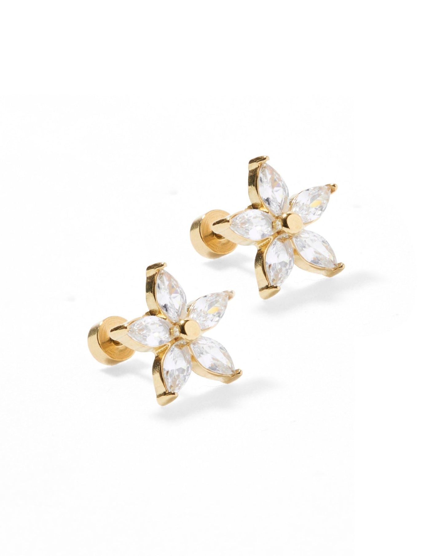 Screwback Stud Earrings - Lily - Shop LINNY CO