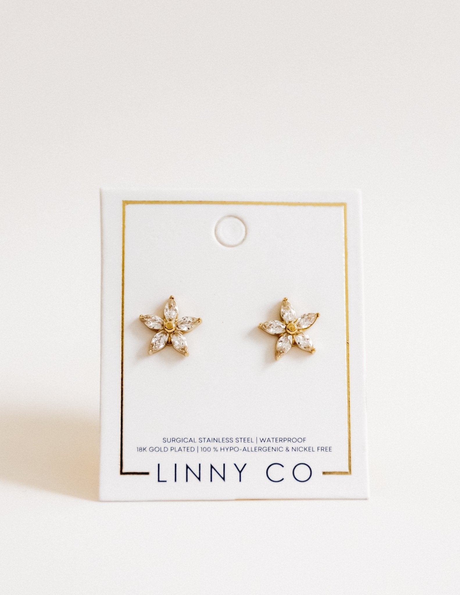 Screwback Stud Earrings - Lily - Shop LINNY CO