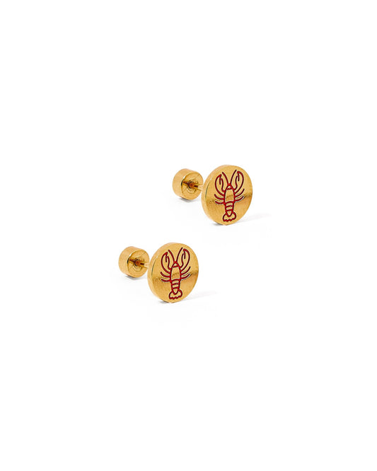 Screwback Stud Earrings - Lobster - Shop LINNY CO