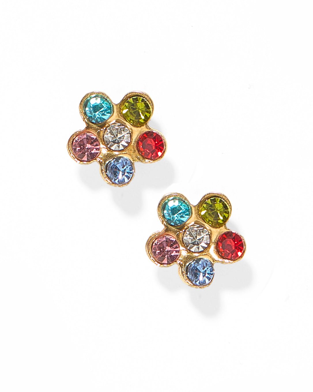 Screwback Stud Earrings - Lyla Multi - Shop LINNY CO