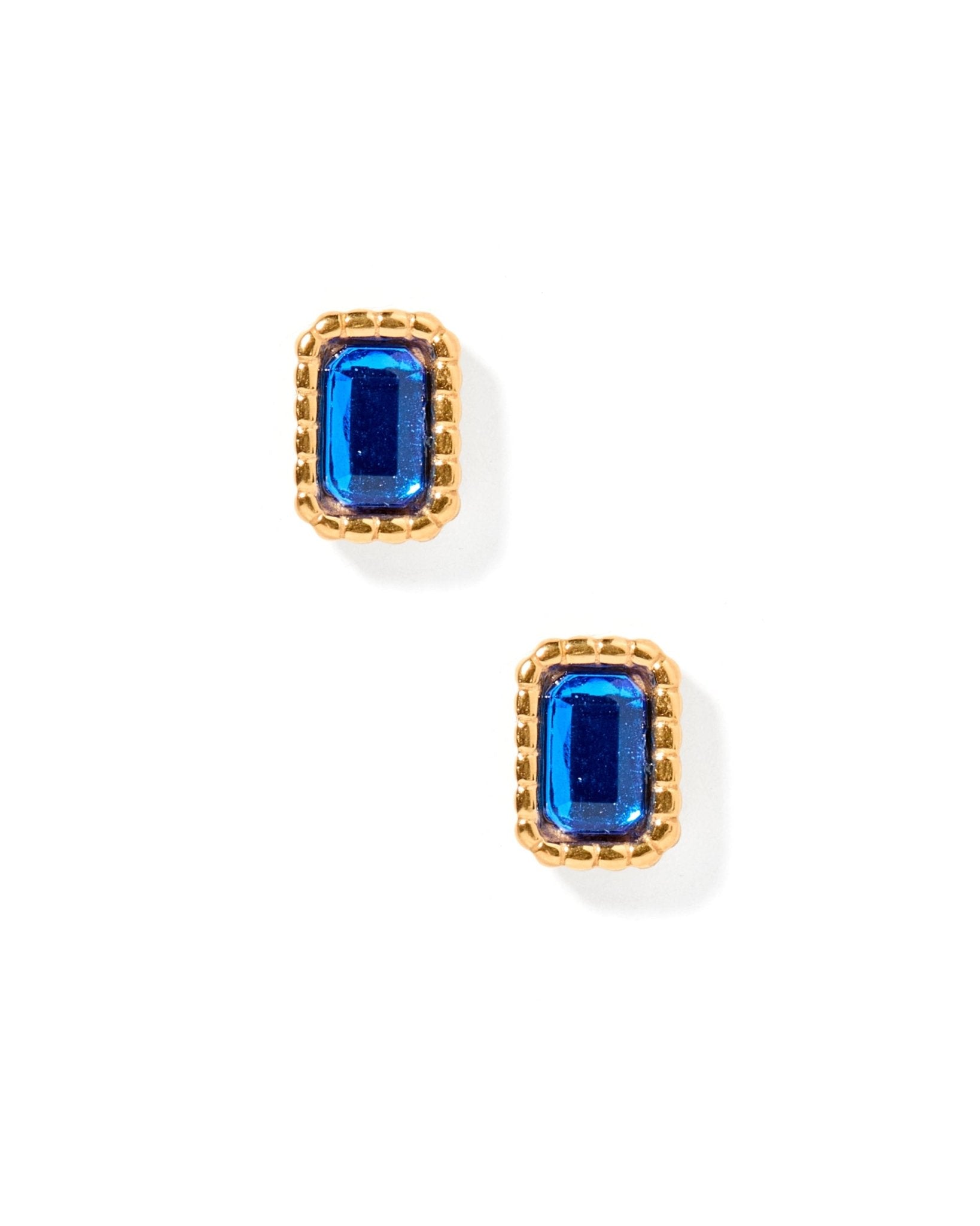 Screwback Stud Earrings - Madison Sapphire - Shop LINNY CO