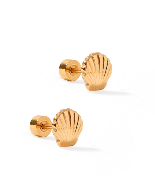 Screwback Stud Earrings - Marina - Shop LINNY CO