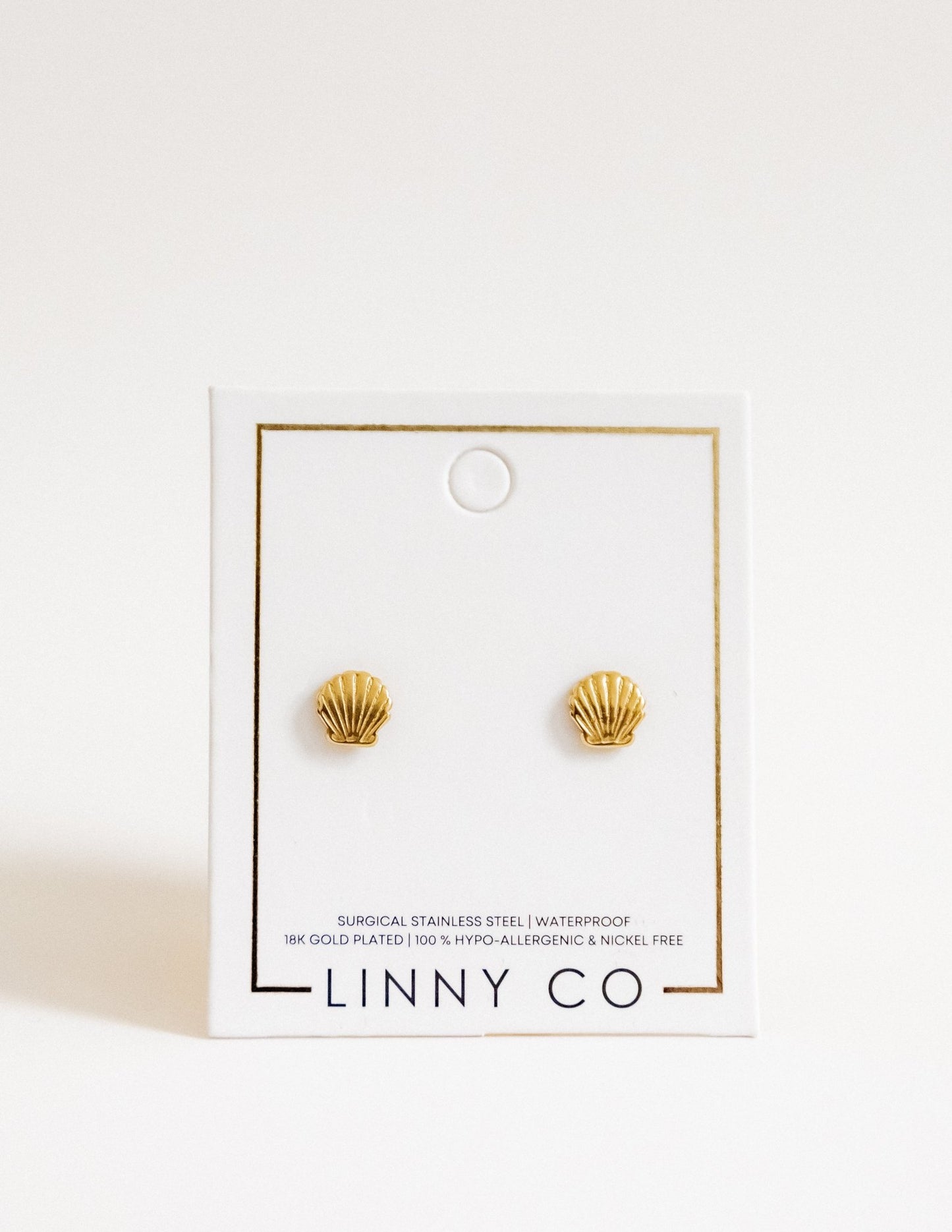 Screwback Stud Earrings - Marina - Shop LINNY CO