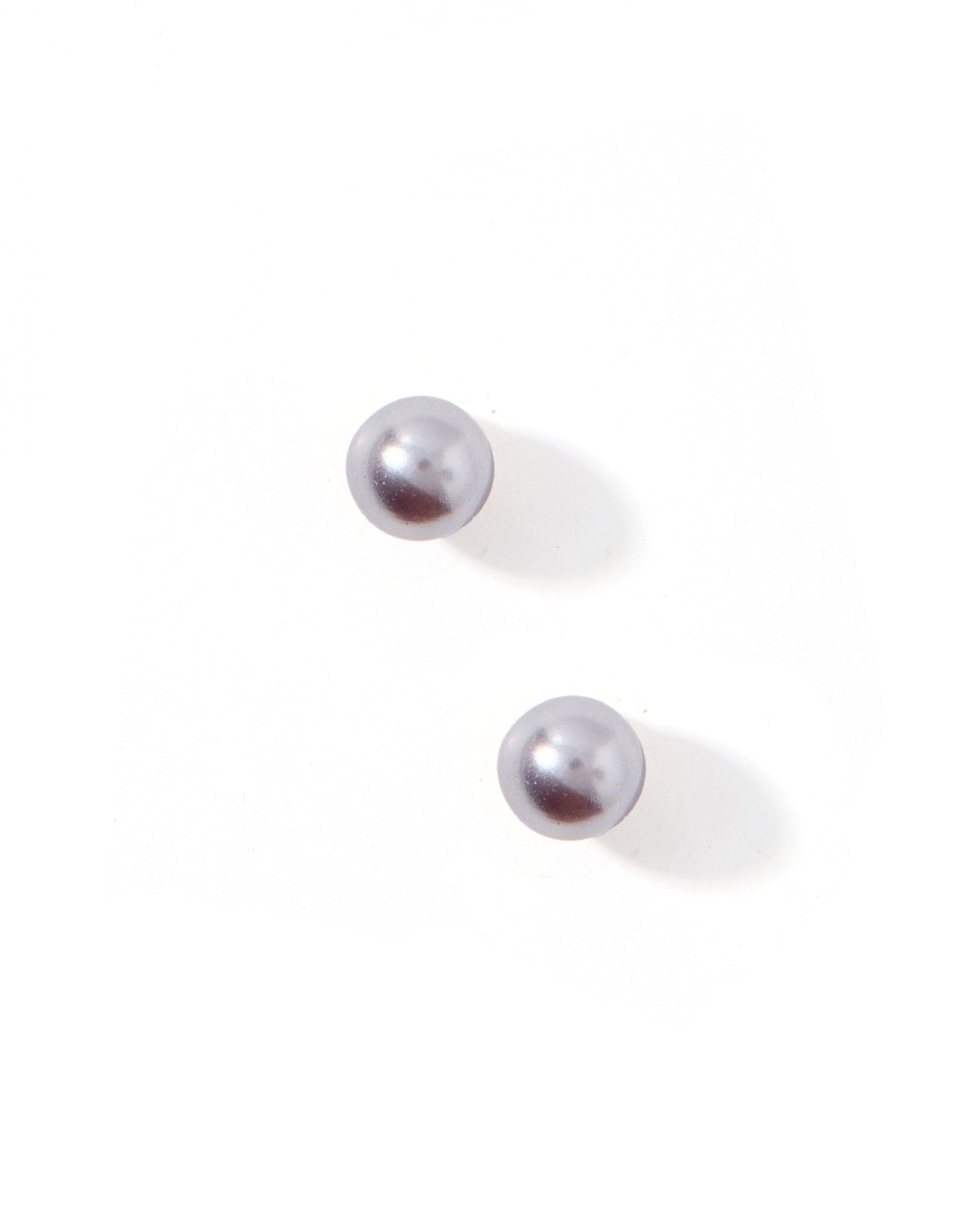 Screwback Stud Earrings - Payton Pearl Gray 5mm - Shop LINNY CO