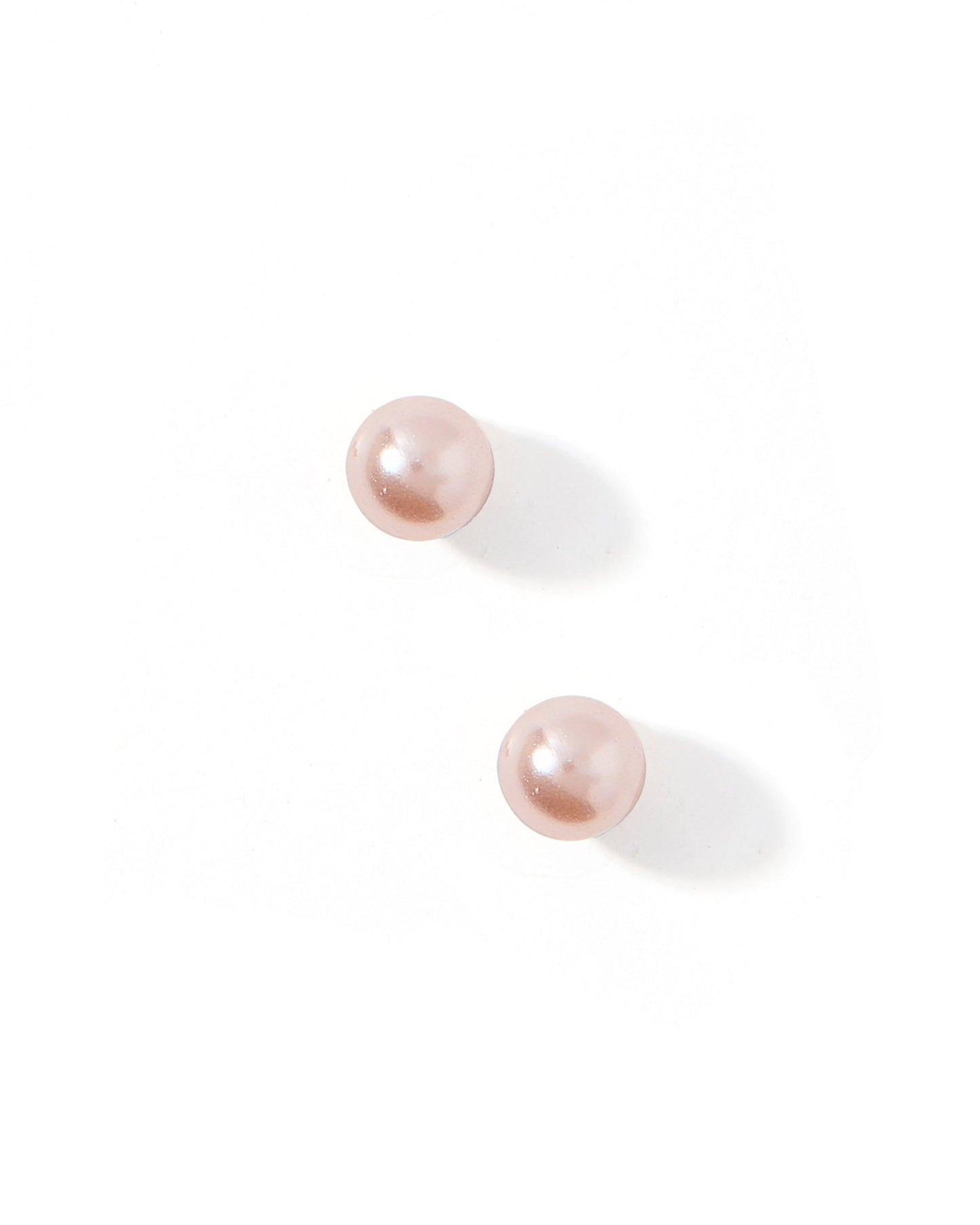 Screwback Stud Earrings - Payton Pearl Pink 5mm - Shop LINNY CO