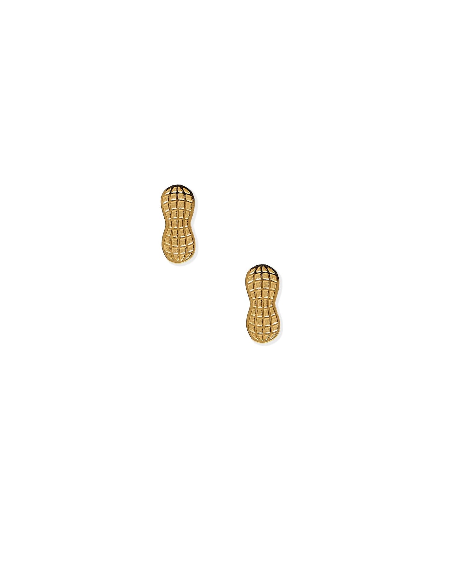 Screwback Stud Earrings - Peanut Gold - Shop LINNY CO