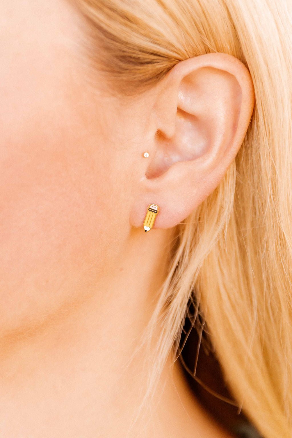Screwback Stud Earrings - Pencil - Shop LINNY CO
