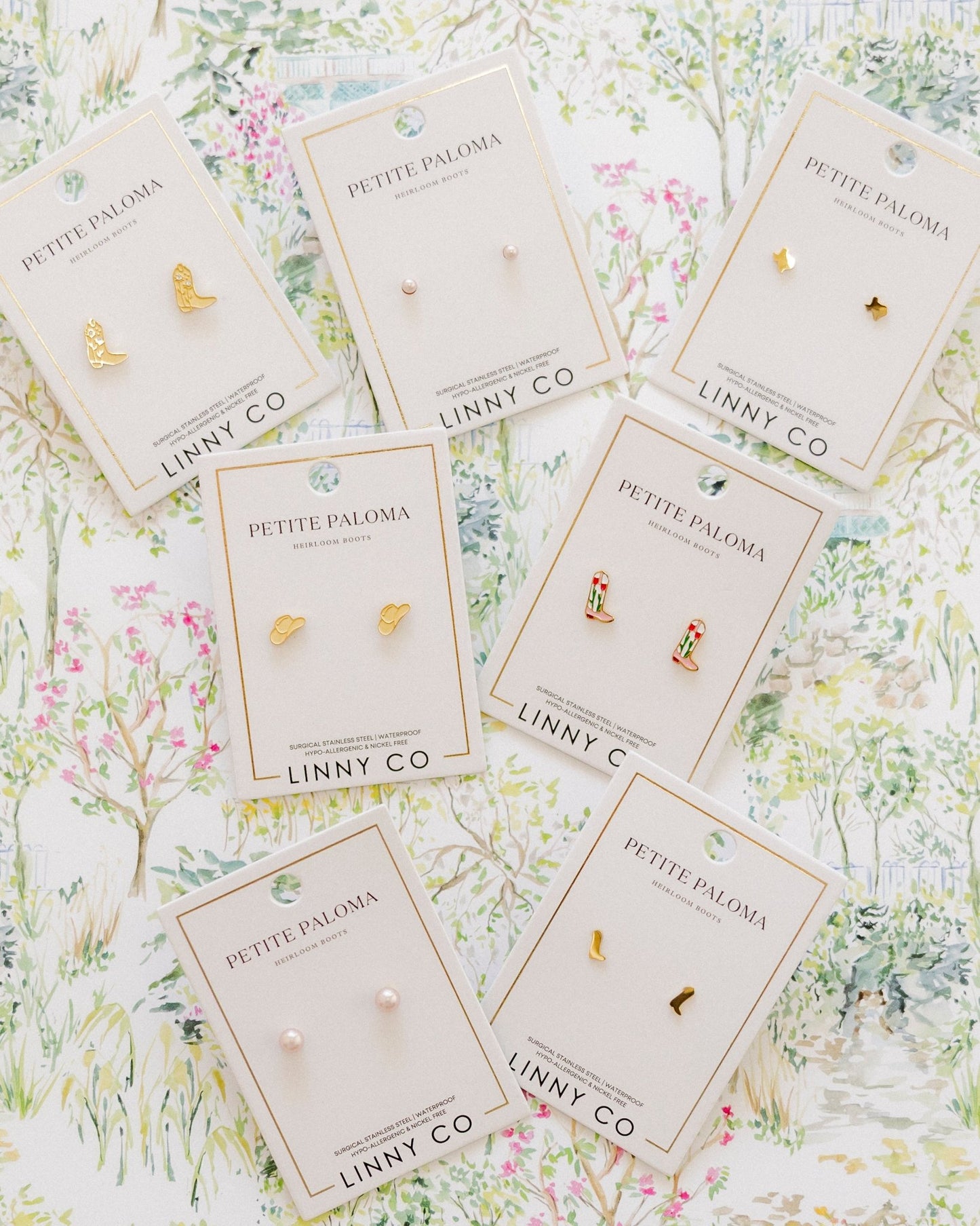 Screwback Stud Earrings - Petite Texas - Shop LINNY CO