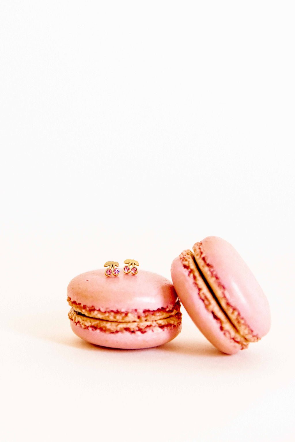 Screwback Stud Earrings - Pink Cherry - Shop LINNY CO