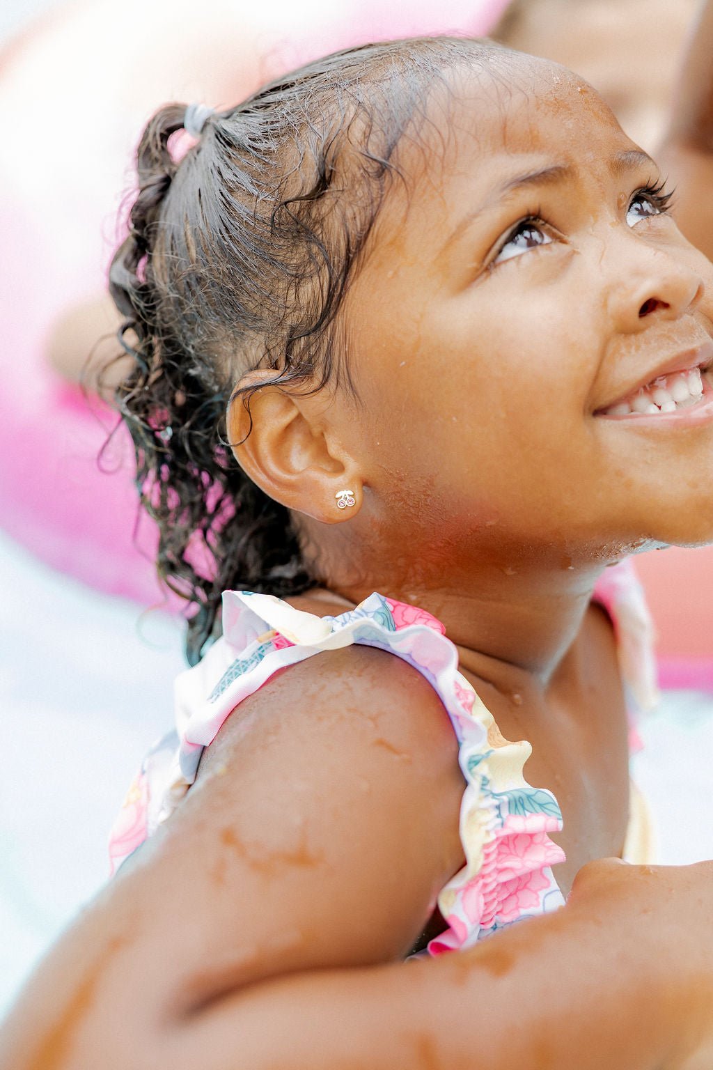 Screwback Stud Earrings - Pink Cherry - Shop LINNY CO