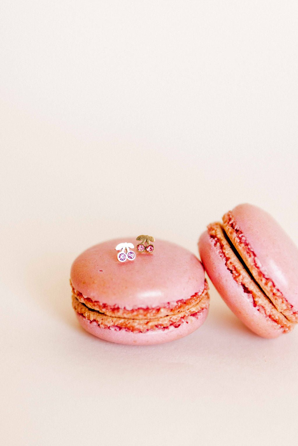 Screwback Stud Earrings - Pink Cherry - Shop LINNY CO