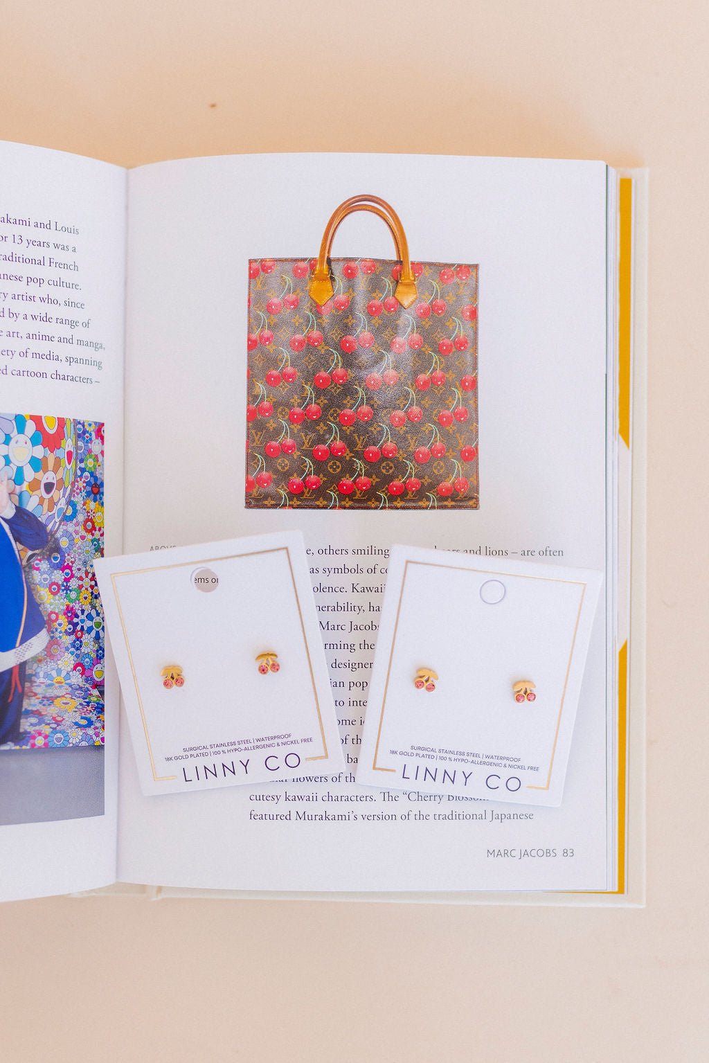 Screwback Stud Earrings - Pink Cherry - Shop LINNY CO