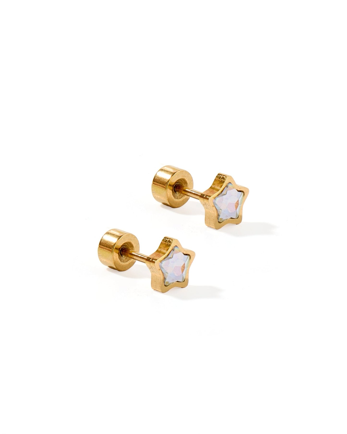 Screwback Stud Earrings - Polly Star - Shop LINNY CO