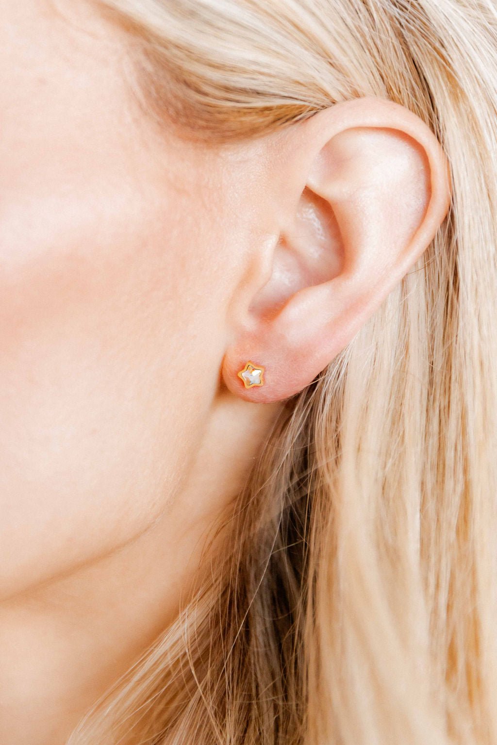 Screwback Stud Earrings - Polly Star - Shop LINNY CO