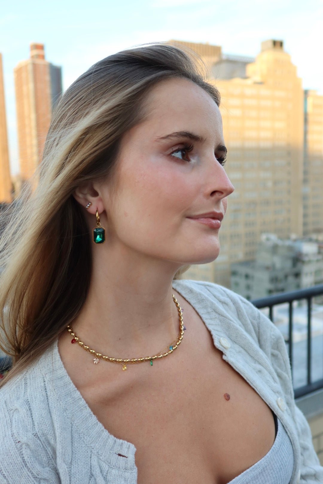 Screwback Stud Earrings - Poppy - Shop LINNY CO