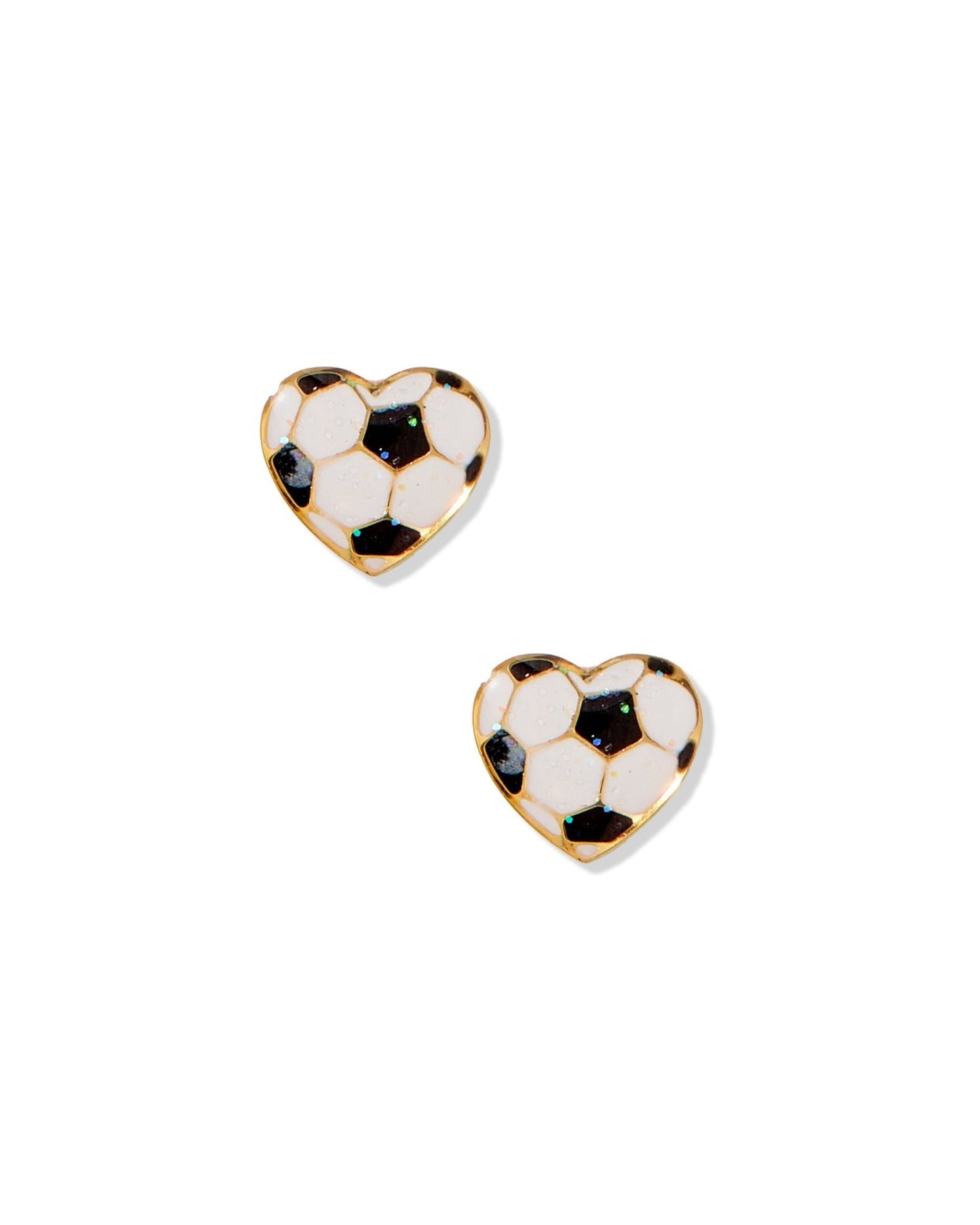 Screwback Stud Earrings - Soccer - Shop LINNY CO