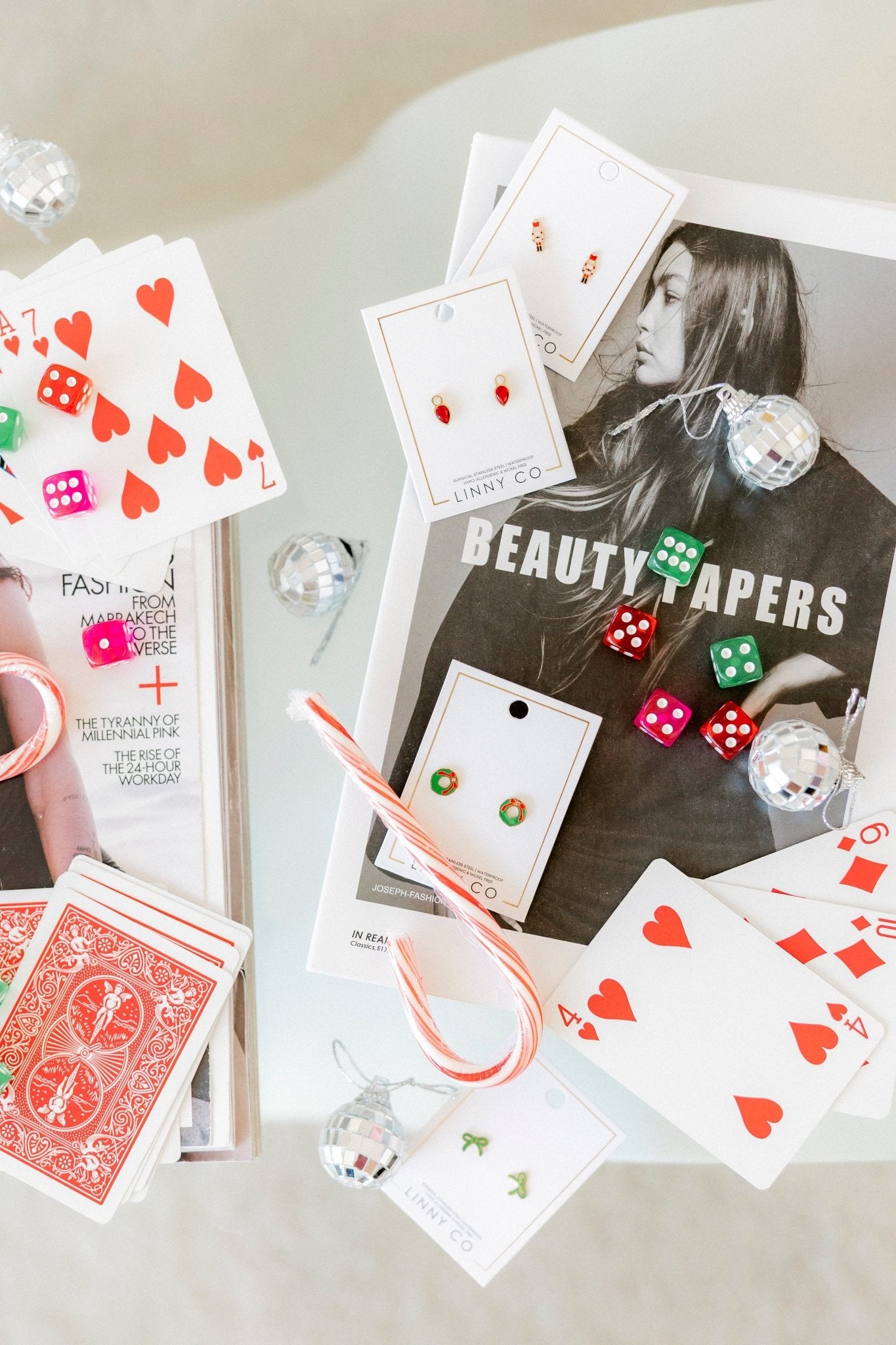 Screwback Stud Earrings - Starla Light - Shop LINNY CO