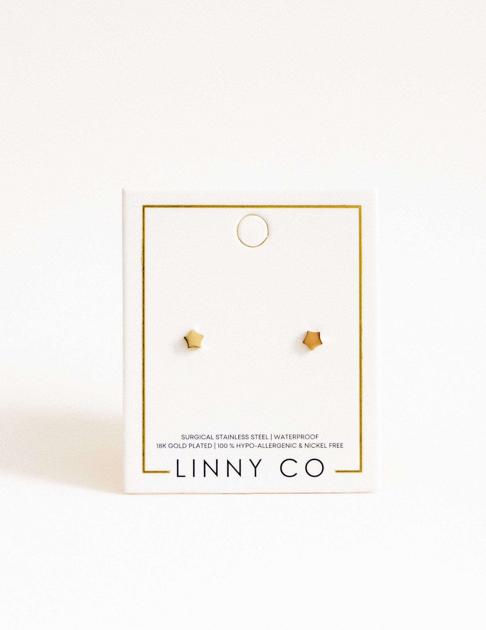 Screwback Stud Earrings - Stella - Shop LINNY CO