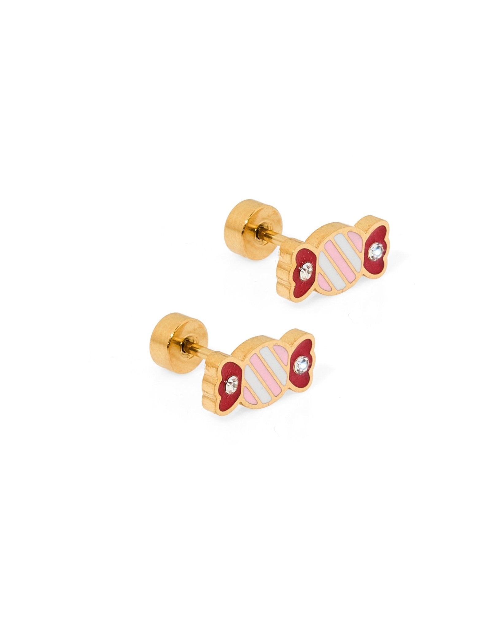 Screwback Stud Earrings - Taffy - Shop LINNY CO
