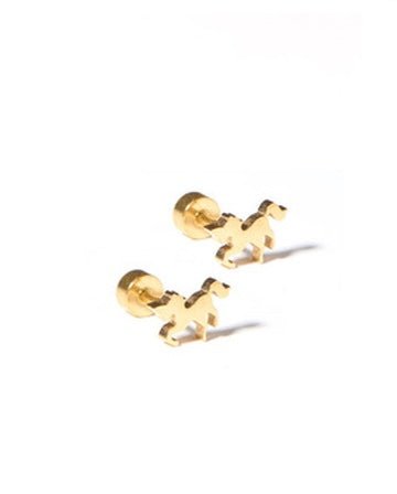 Screwback Stud Earrings - Unicorn - Shop LINNY CO