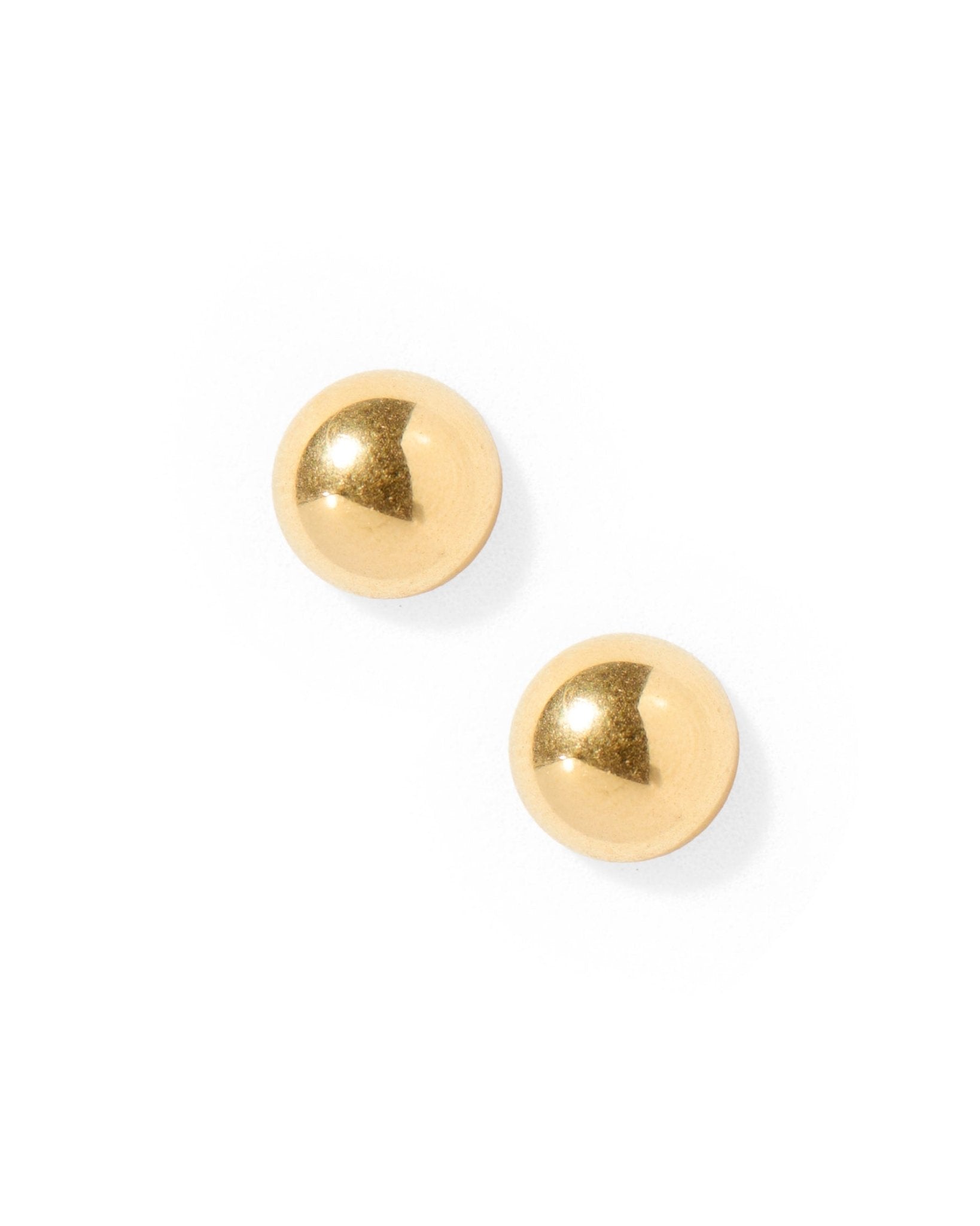 Screwback Stud Earrings - Vera Round 8mm - Shop LINNY CO