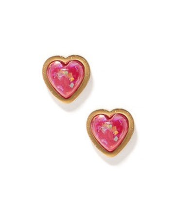 Screwback Stud - Tara Hot Pink - Shop LINNY CO