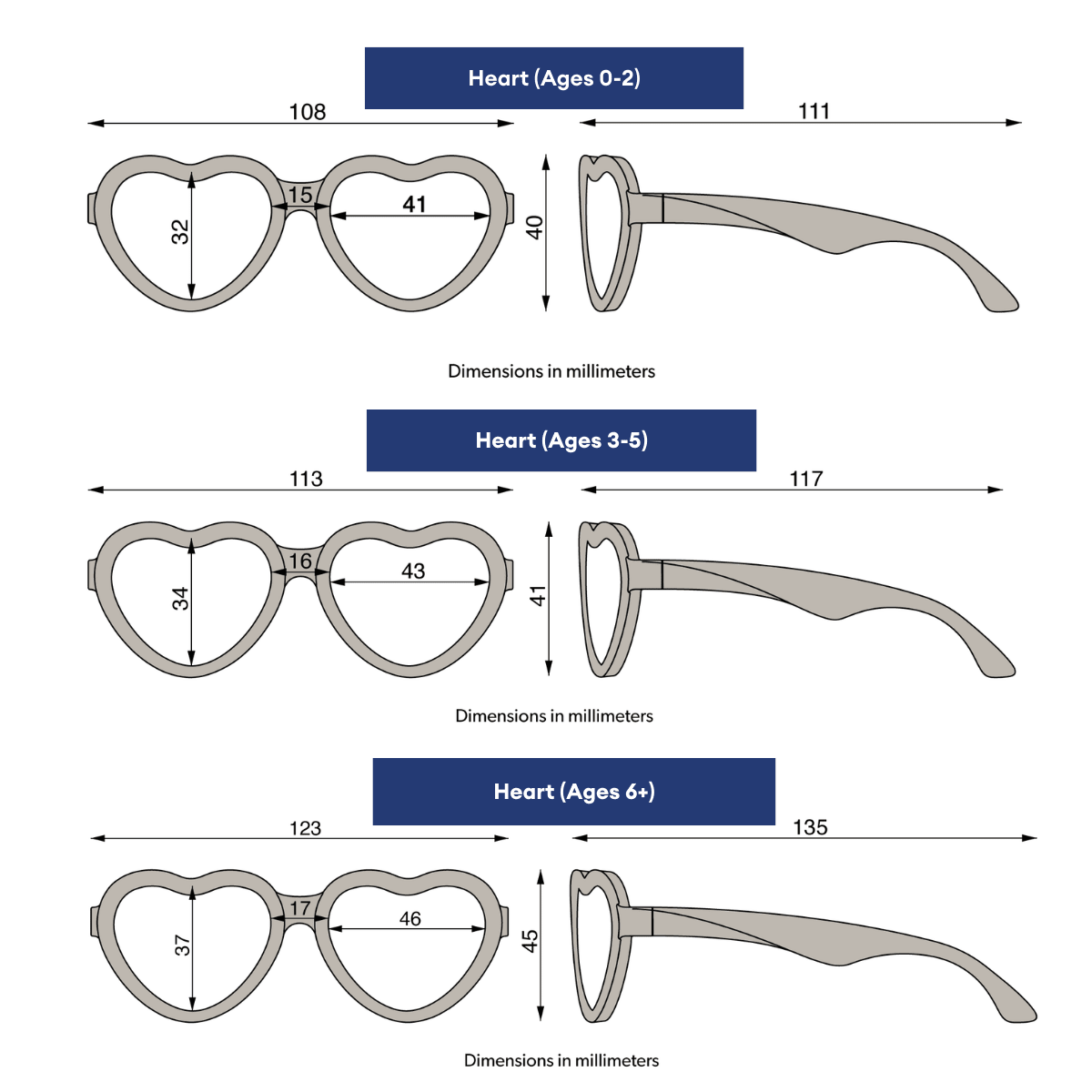 Silver Shimmer Heart | Pink Mirrored Lenses - Shop LINNY CO