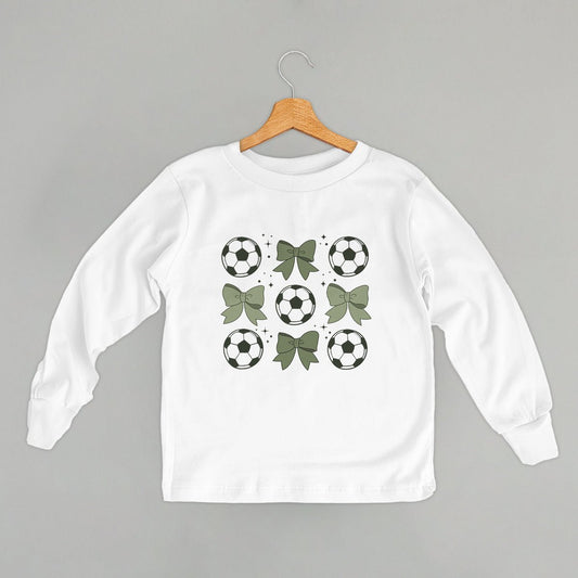 Soccer Balls And Bows (Kids) - Shop LINNY CO