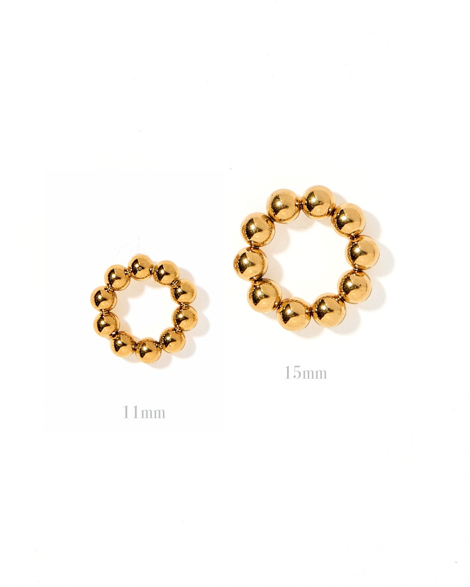 Stud Earrings - Wyatt Large Circle - Shop LINNY CO