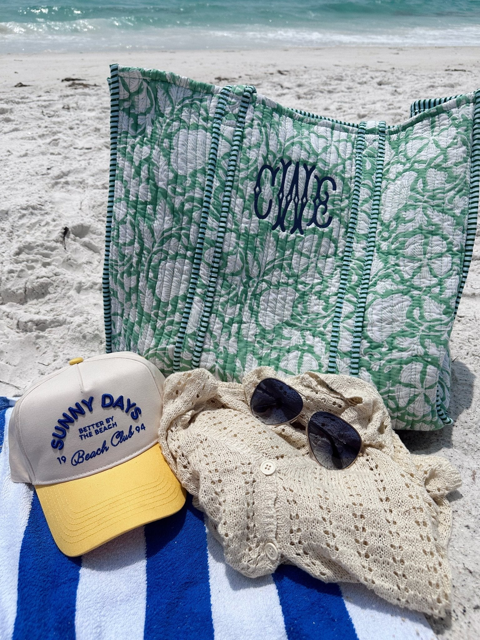 Sunny Days - Yellow Vintage Trucker Hat - Shop LINNY CO