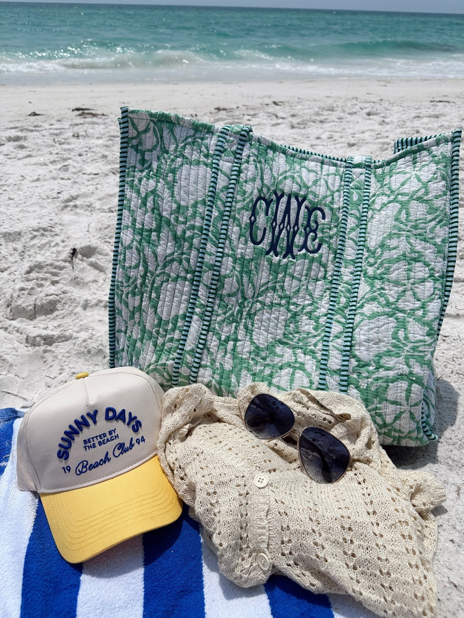 Sunny Days - Yellow Vintage Trucker Hat - Shop LINNY CO