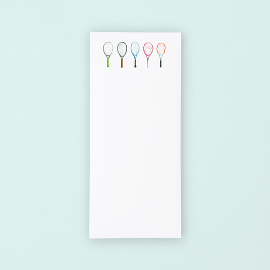 Tennis Rackets Lists Pad - Shop LINNY CO