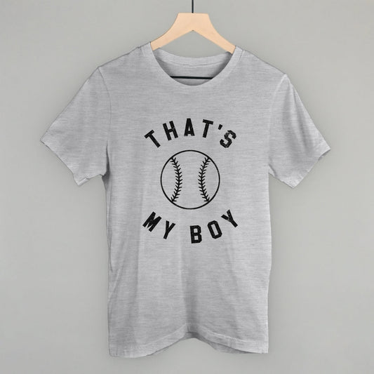 That's My Boy Baseball (Black} - Shop LINNY CO