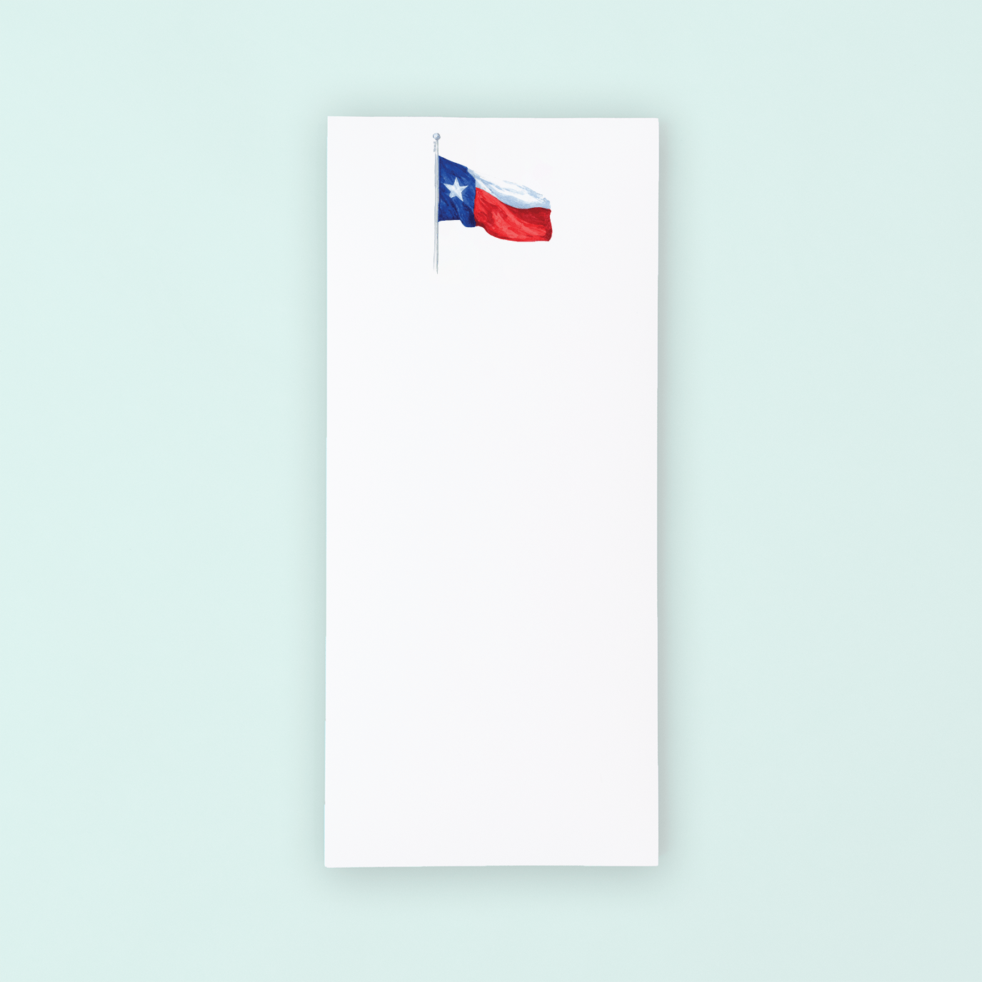 Waving Texas Flag Lists Pad - Shop LINNY CO
