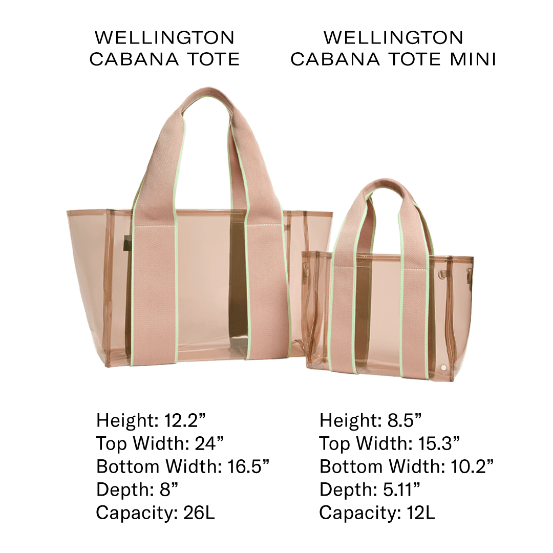 Wellington Cabana Tote Mini - Shop LINNY CO