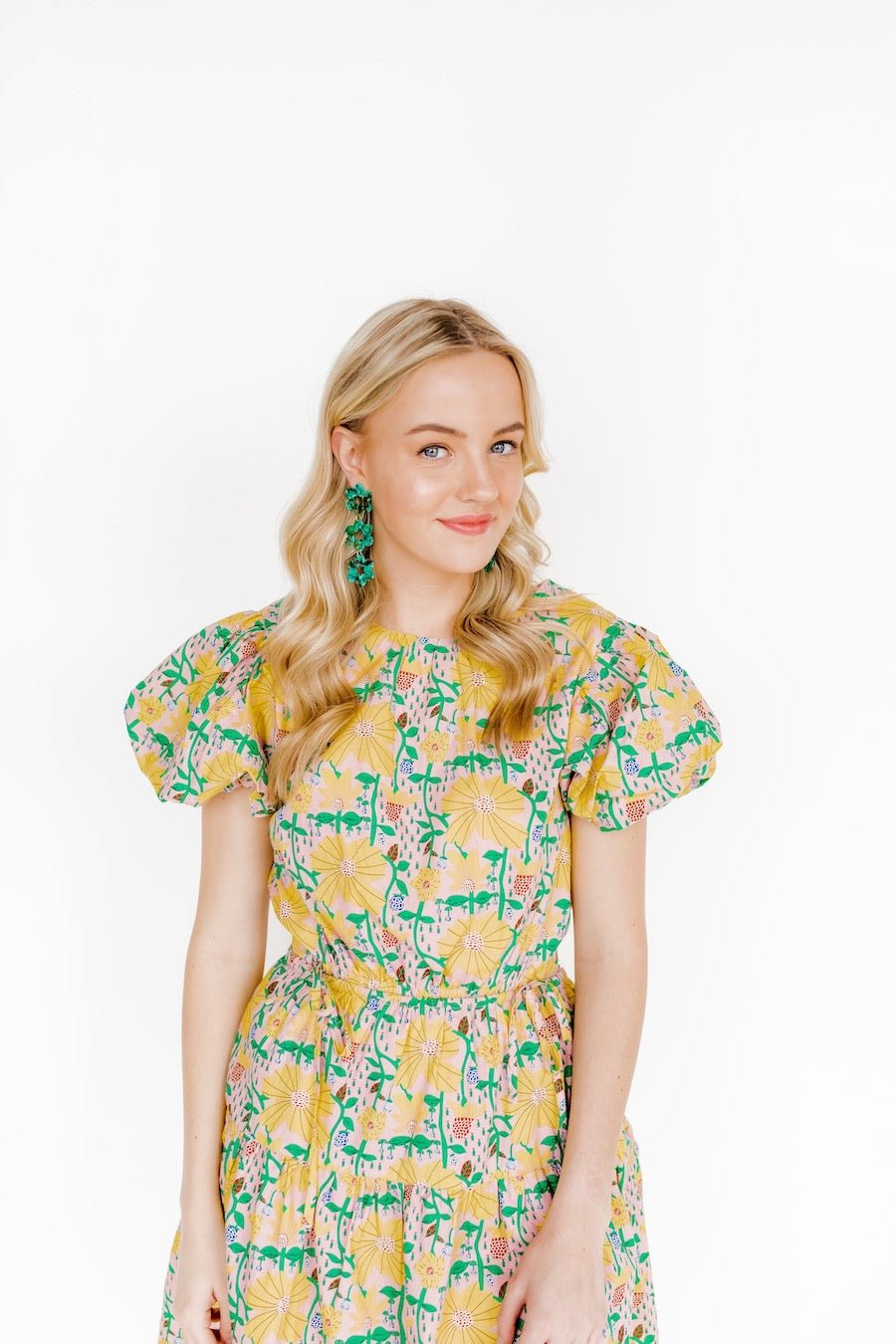 Zoey Statement Earrings - Bahama Mama - Shop LINNY CO