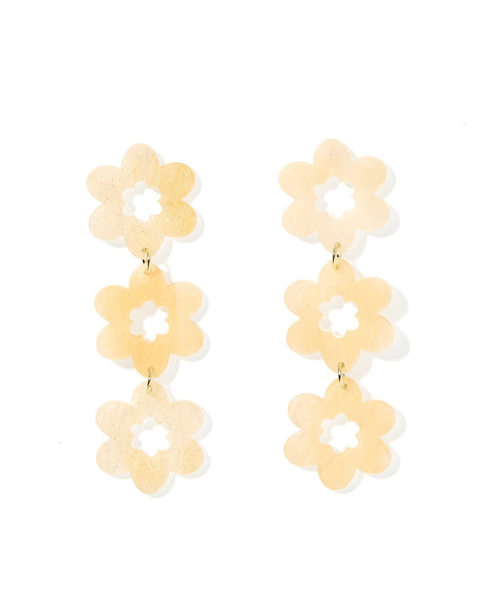 Zoey Statement Earrings - Milky Way - Shop LINNY CO