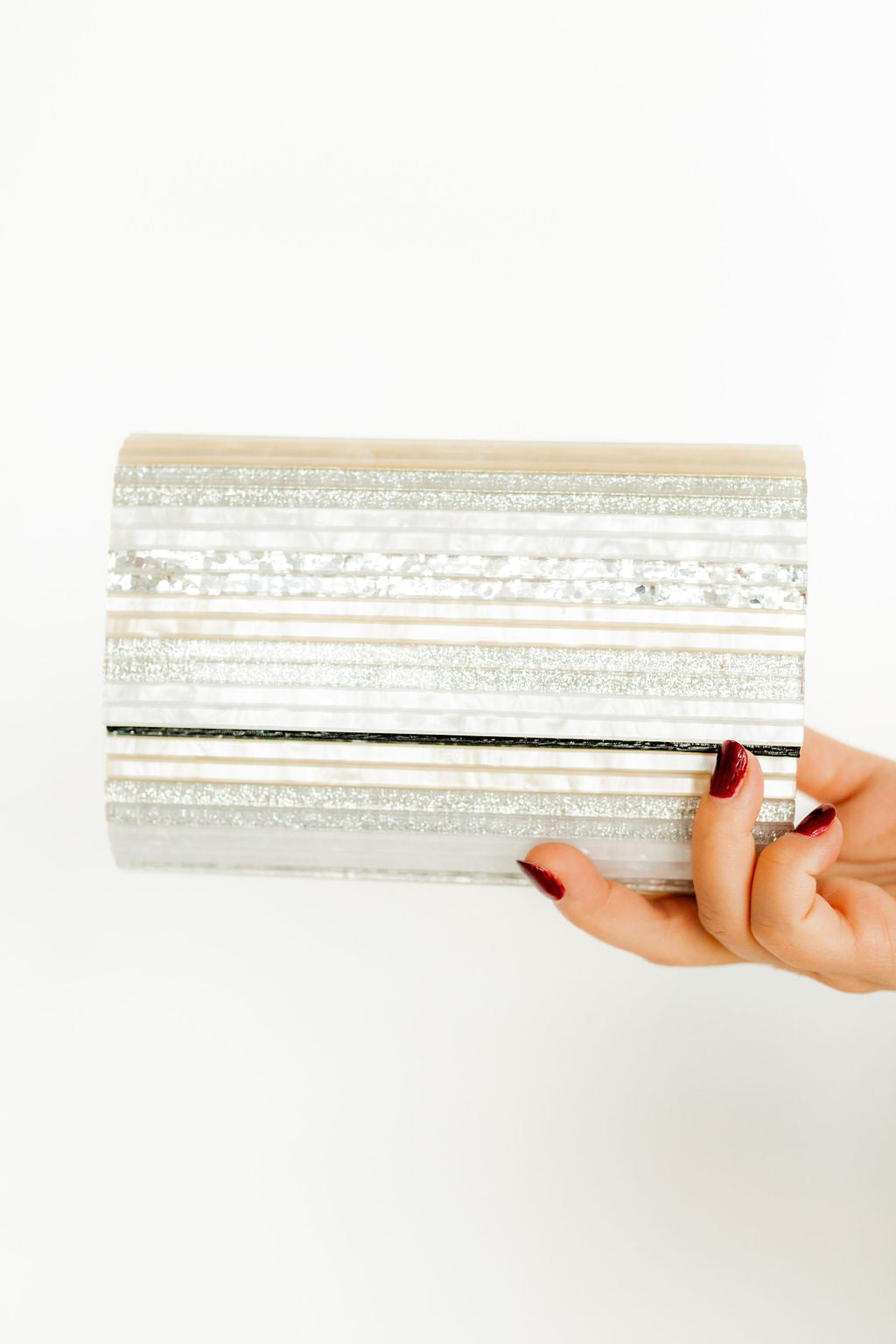 Charlene - Gold & Silver Stripe
