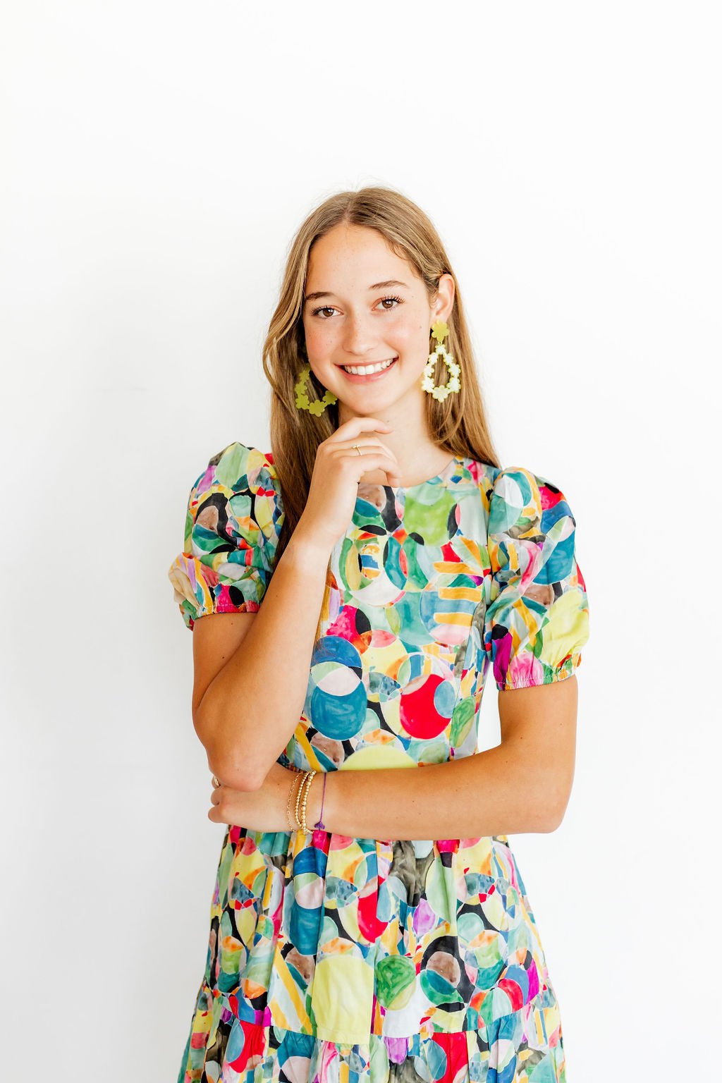 Bianca Statement Earrings - Citrine - Shop LINNY CO